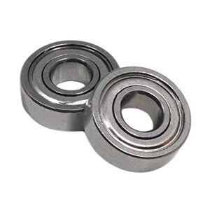 2pcs SR4ZZ RI814 Stainless Steel Ball Bearings 1/4" x 5/8" x 0.196"
