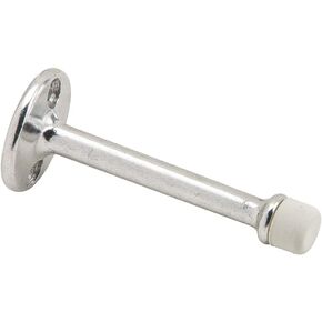 Ives by Schlage 65A92 Schlage Baseboard Rigid Solid Door Stop, Aluminum, 3-3/4"