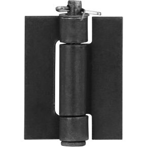 20 Pack 2-1/2" x 1-11/16" Weldable Door Hinges, Weld-on Metal Gate Hinges Steel Butt Hinge with Removable Pin (Thickness: 2.3 mm)