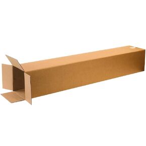 8x8x48 Tall Corrugated Boxes, Tall, 8L x 8W x 48H, Pack of 20 | Shipping, Packaging, Moving, Storage Box for Home or Business, Strong Wholesale Bulk Boxes