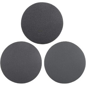 uxcell 6-Inch Hook and Loop Sanding Disc Wet/Dry 150/240/400 Grit Assorted Silicon Carbide Round Sandpaper for Sanding Grinder Polishing 15 Pcs