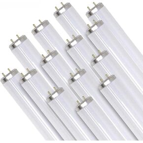 Case of 14 F40T12/SP865 DAYLIGHT Linear Fluorescent 40-Watt T12 6500K Light Bulbs 48"