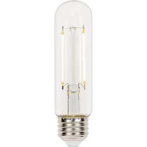 Westinghouse 4518500 3.5 Watt (60 Watt Equivalent) Dimmable Clear Filament LED Light Bulb, 2700K, Medium Base