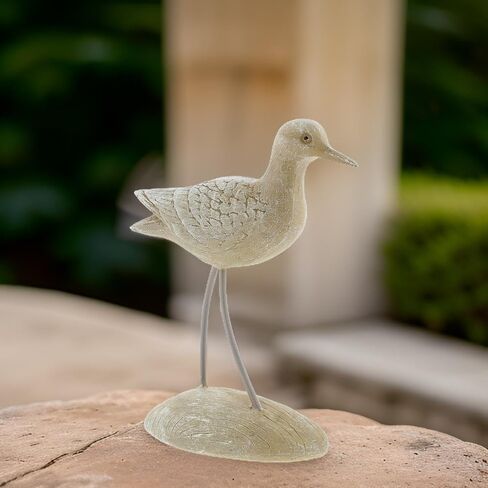 مجموعة الجسر الدائمة تان الراتنج الشكل Shorebird - تمثال الطيور الشاطئ سطح الطاولة ديكور الشاطئ لمنزل البحيرة، ديكور ساحلي - لهجات ديكور المحيط للمنزل in Saudi Arabia