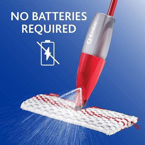O-Cedar ProMist MAX Spray Mop, PMM with 3 Extra Refills, Red in Saudi Arabia