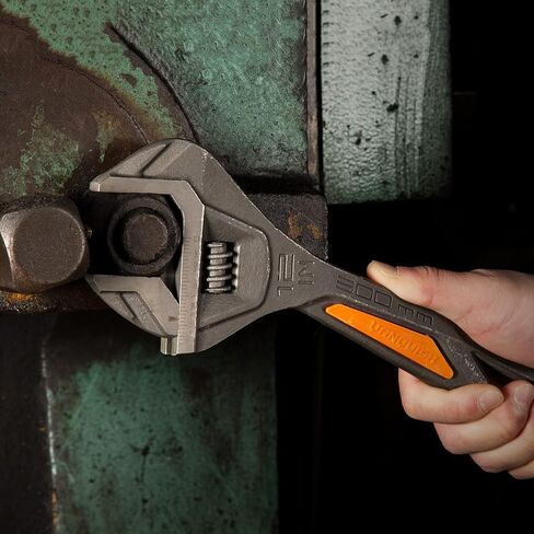 Vanquish 10 Inch Length Adjustable Wrench with 1-1/2 Inch Wide-open Jaw Capacity (3175) in Saudi Arabia