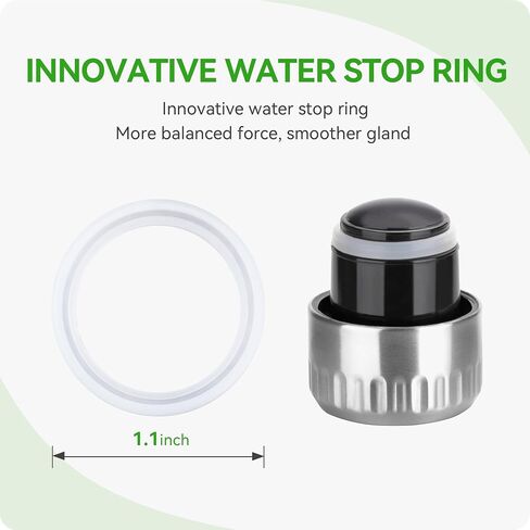 4 Pack Replacement Silicone Sealing Rings Gaskets for 9 oz,12 oz,17 oz Vacuum Insulated Cola Shape Water Bottle Lids in Saudi Arabia