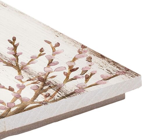 اختر Grace Whitewash 17 x 10.5 لافتة جدارية على شكل لوح خشبي in Kuwait