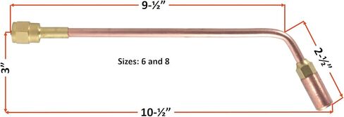 SÜA Heating Nozzle/Rosebud 8-MFN-1 Replacement for 100 Series Victor torch handles. Oxy/Propane in Saudi Arabia