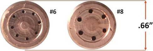 SÜA Heating Nozzle/Rosebud 8-MFN-1 Replacement for 100 Series Victor torch handles. Oxy/Propane in Saudi Arabia