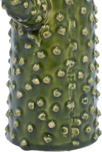 Deco 79 Eclectic Ceramic Vase, SMALL SIZE, Green in Saudi Arabia