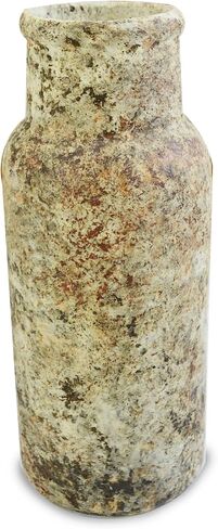 roro Handmade Rustic Brown Ceramic Milk Jug Shaped Vase - 8 Inches: A Decorative Deco and Centerpiece for Timeless Elegance in Saudi Arabia