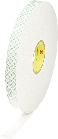 3M Double Coated Urethane Foam Tape 4016, 1" x 36 yards, Indoor Mounting, Bonding, and Attaching in Saudi Arabia