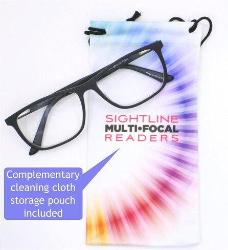 Sightline 6006 Multifocus Progressive Multifocus Reading Glasses- Medium to Large Fit in Saudi Arabia