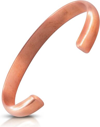 Handmade Pure Copper Bracelet for Men and Women,Adjustable Copper Jewelry with Premium Gift Box in Saudi Arabia