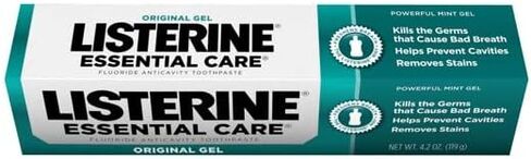 جل معجون أسنان ليسترين للعناية الأساسية 4.20 أونصة (عبوة من 12 قطعة) in Kuwait