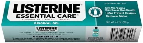 جل معجون أسنان ليسترين للعناية الأساسية 4.20 أونصة (عبوة من 12 قطعة) in Kuwait