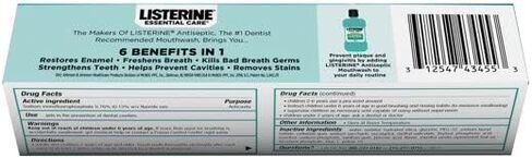 جل معجون أسنان ليسترين للعناية الأساسية 4.20 أونصة (عبوة من 12 قطعة) in Kuwait