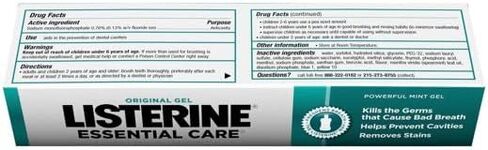 جل معجون أسنان ليسترين للعناية الأساسية 4.20 أونصة (عبوة من 12 قطعة) in Kuwait