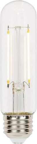 Westinghouse 4518500 3.5 Watt (60 Watt Equivalent) Dimmable Clear Filament LED Light Bulb, 2700K, Medium Base in Saudi Arabia