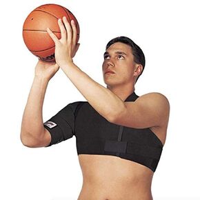 Sully 081281120 Shoulder Stabilizer Brace for Posterior Instabilities, Muscle Strains, Rotator Cuff Deceleration, Various Sizes, Medium