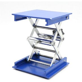 Lift Table Aluminium Oxide Lab Stand Lifter Scientific Scissor Lifting Jack Platform 6''X 6'' in Kuwait