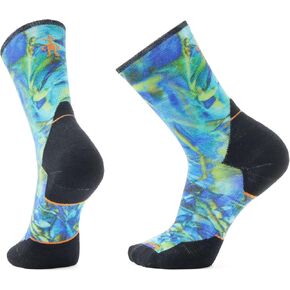 Smartwool Men's Trail Run Targeted Cushion Reflections Print Crew Socks