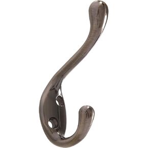 Hardware Essentials 852309 Heavy Duty Coat and Hat Hook Pewter