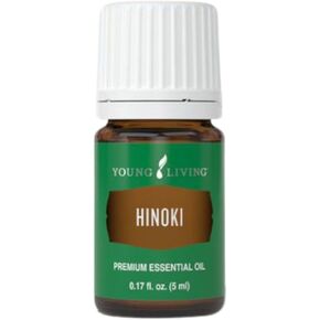 Young Living - Hinoki Essential Oil 5 ml | Refreshing & Calming Ambiance | Ideal for Diffusing at Work | Calming Aroma for Studying | Soothing Post-Workout Massage | Meditation Relaxation