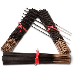 9'' Lavender Incense Sticks. CHARCOAL STICKS offer a long-lasting, elegant fragrance. | 100 Sticks per pack. | Burn Time - Approx 40 mins | Best for Meditation, Yoga, Aromatherapy, and Relaxation.