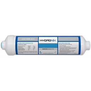 Hydronix ISF-10 Inline Sediment Water Filter for Pre Filtration, 2" x 10", 1/4" NPT Ports