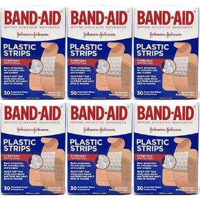 BAND-AID® BRAND TRU-STAY™ PLASTIC BANDAGES ASSORTED SIZES, 30 CT