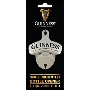 Guinness Wall Mounted Bottle Opener | Official Merchandise