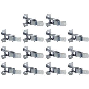 (14) Crawford SG1G-6 1-1/2" Giant Spring Grip Tool Handle Brackets / Clips,Silver