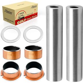 Roykaw King pin Spindle Bushing Kit Compatible with EZGO RXV 2008-up Gas/Electric Golf Cart, Replaces OEM# 601707, 614034, 601915, 601916, 601920, 632925, 632926