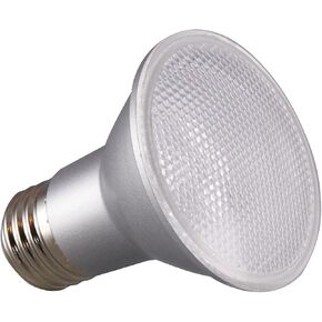 Satco S29406 6.5 Watt; PAR20 LED; 3000K; 120 Volt 6-Pack California Compliant Replaces S9406