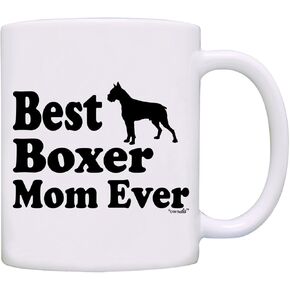 Mug Best Boxer Mom Ever Gift Coffee Mug-0082-Black