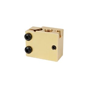 كتلة سخان بركان للطابعة ثلاثية الأبعاد متوافقة مع الطابعة ثلاثية الأبعاد E3D V6 Hotend/ PT100 مع مقاومة درجات الحرارة العالية حتى 300 درجة مئوية (الألومنيوم)