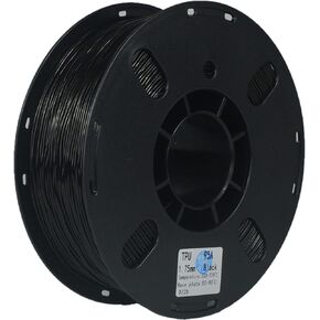 RANKI TPU Filament 1.75 mm 95A Flexible TPU, 3D Printer Filament, Dimensional Accuracy +/- 0.05 mm, 1kg Spool (Cyan)