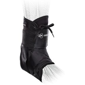 DonJoy Performance ANAFORM Lace-Up Figure-8 Straps Ankle Brace for Mild to Moderate Ankle Support for Football, Volleyball, Wrestling, Soccer, Lacrosse, Snowboarding, Basketball
