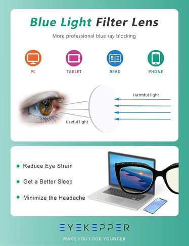Eyekepper 4-Pack Reading Glasses for Women Rhinestone Readers Cat-eye Eyeglasses in Saudi Arabia