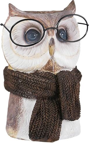 Deer Shaped Vase Wearing Glasses and Scarves, Simulated Animal Vase for Indoor Plants, Large Decor Vases for Dining Table, Aesthetic Apartment Decor (Deer) in Saudi Arabia