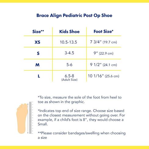 Pediatric Children’s Square Toe Post Op Shoe For Kids and Youth- HCPCS L3260- For Broken or Fractured Foot or Toe, Post Surgical, Soft Tissue Injury- Left or Right Foot in Saudi Arabia