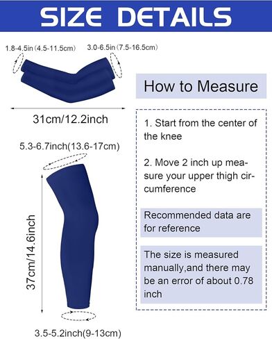 8 Pairs Kids Long Compression Leg Sleeves and Compression Arm Sleeves Compression Sleeve Non Slip Leg Wraps for Boys Girls in Saudi Arabia