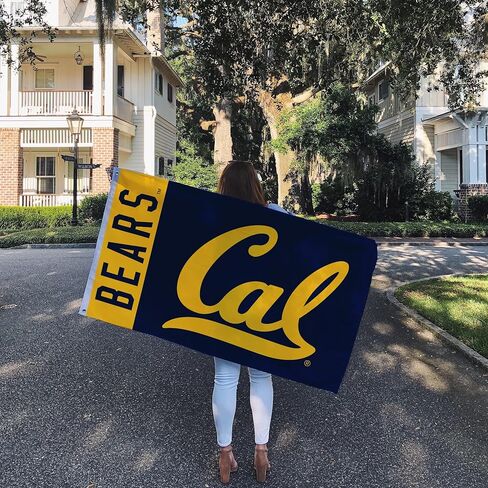 Desert Cactus University of California Berkeley Flag Golden Bears Cal UC Flag Banners 100% Polyester Indoor Outdoor 3x5 feet Flags (Team Name) in Saudi Arabia