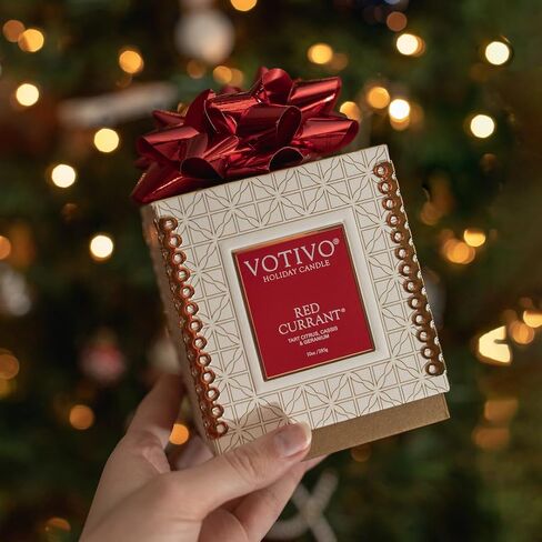 Votivo Gilded Pear 10 oz Holiday Candle | Soy Wax Blend | Fall Candle | Seasonal Candle | Candle Gifts | Fall Home Decor | Long Burning & Highly Scented in Saudi Arabia