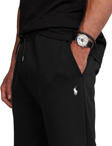 POLO RALPH LAUREN Big&Tall Double Knit Jogger Sweatpants (Black, 2LT) in Saudi Arabia
