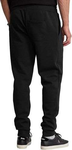 POLO RALPH LAUREN Big&Tall Double Knit Jogger Sweatpants (Black, 2LT) in Saudi Arabia
