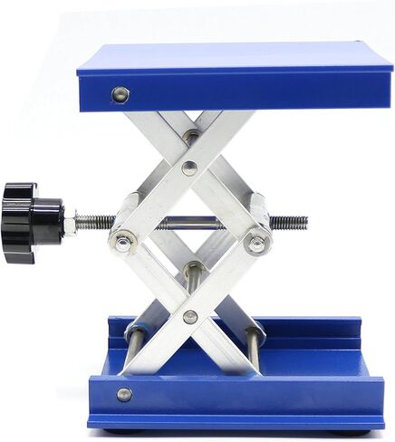 Lift Table Aluminium Oxide Lab Stand Lifter Scientific Scissor Lifting Jack Platform 6''X 6'' in Kuwait