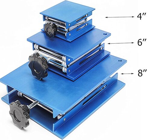 Lift Table Aluminium Oxide Lab Stand Lifter Scientific Scissor Lifting Jack Platform 6''X 6'' in Kuwait